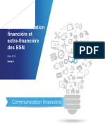 Communication Financiere Des ESN 2015