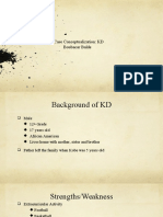 Case Conceptualization of KD 1