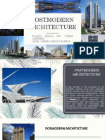 Postmodern Architecture: Presents: Jessica Gpe. Torres Guerrero Angel Gabriel Ramos Figueroa