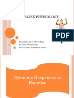 Systemic Responses To Exercise