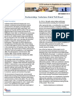 Public Private Partnership: Vadodara-Halol Toll Road: Case Study 07 November 2013