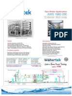 R.O. Watermaker - 200,000 Liters/Day: Leader in Reverse Osmosis Technology