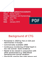 OG 2.2 Anatomy of The Female Pelvis: Og 1.8 The Cardiotocograph Class Course Obstetrics and Gynaecology Code Title Date