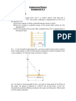 Assignment#2, Potential, Capacitors, Magnetic Force and Field