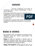 Medidas de Dispersion