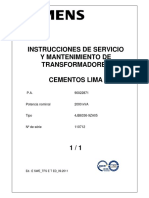 Manual Operación y Mantenimiento 2.0 MVA