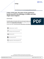 A Fear of The Past The Place of The Prehistoric Burial Mound in The Ideology of Middle and Later Anglo Saxon England