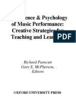 Parncutt & McPherson - The Science and Psychology of Music Performance PDF