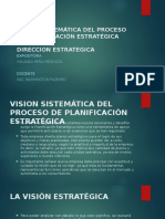 Vision Sistemática Del Proceso de Planificación Estratégica