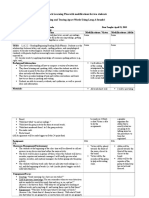 Learning Plan Template For Microteach 3 1 1