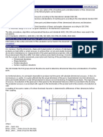 Tolerances and Fits