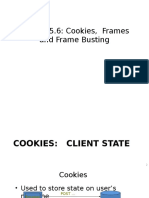 Module 5.6: Cookies, Frames and Frame Busting