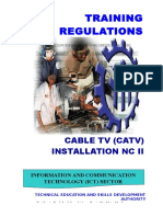 TR - Cable TV Installation NC II