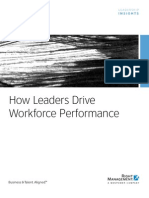 How Leaders Drive Workforce Performance