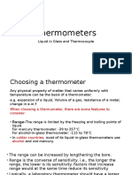 Thermometers