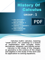 History of Calculus