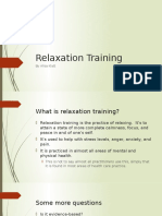 Relaxation Training