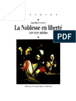 La Noblesse en Liberte - Jean-Marie Constant