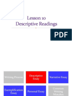 Descriptive Reading