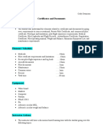 Cfi Lesson Plan Certificates and Documents