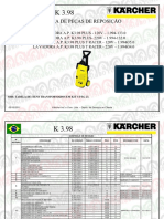 Lista de Peças de Reposição: Obs: Tabela de Itens Transformados em Kit S Pág 23