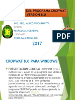 Ppt-Cropwat Analisis de La Papa