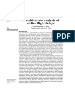 A Multivariate Analysis of Airline Flight Delays OK