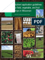 Nutrient Application Guidelines For Field, Vegetable & Fruit Crops Wisconsin (A2809)