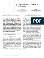 Comparison of Fuzzy and MPC Based Buck Converter: M.Praveen Kumar P.Ponnambalam