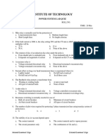 Power System Lab Quiz