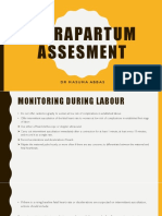 Intrapartum Assesment