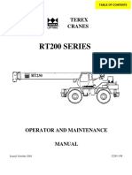 RT 200 Manual de Operación y Mantenimiento