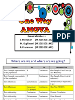 Anova One Way PDF