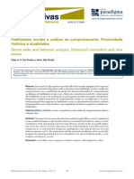 Habilidades Sociais e Analise Do Comportamento PDF