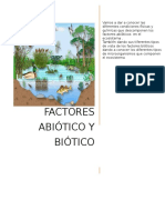 Factores Bioticos y Abioticos