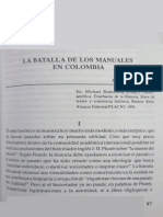 La Batalla de Los Manuales en Colombia - Colmenares Germán