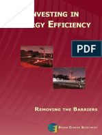 Energy Efficiency - Removing The Barriers To Investment - 2004 - ENG PDF