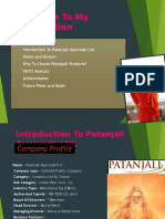 Pptonmarketingpatanjali 160128074928