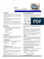 6001 Cartuchos para Vapores Organicos 3M-60 PDF