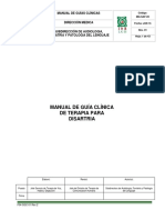 Terapia para La Disartria PDF