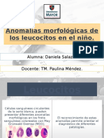 Anomalías Morfológicas de Los Leucocitos en El Niño