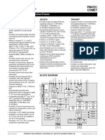 Combined E1/T1/J1 Transceiver/Framer: PM4351 Comet