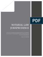 Notarial Law Jurisprudence PDF