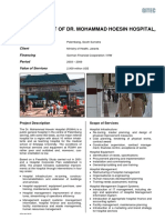 Ndonesia Improvement of Dr. Mohammad Hoesin Hospital, Palembang