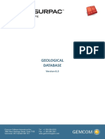 Tutorial Surpac - Geological Modelling PDF