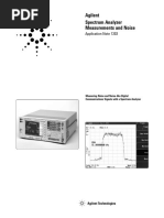 Agilent - Spectrum Analyzer Measurements and Noise PDF