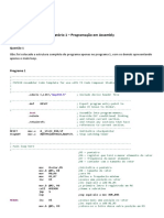 MSP430 - Experimento em Assembly