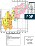 Mapa Geologico y Fallas