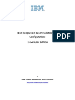 IBM Integration Bus Installation and Configuration: Developer Edition