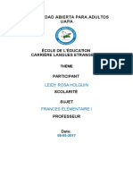 Frances Elemental 1 Tarea